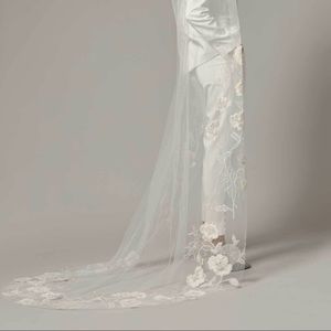 Floravere Cathedral Length Meadow Veil